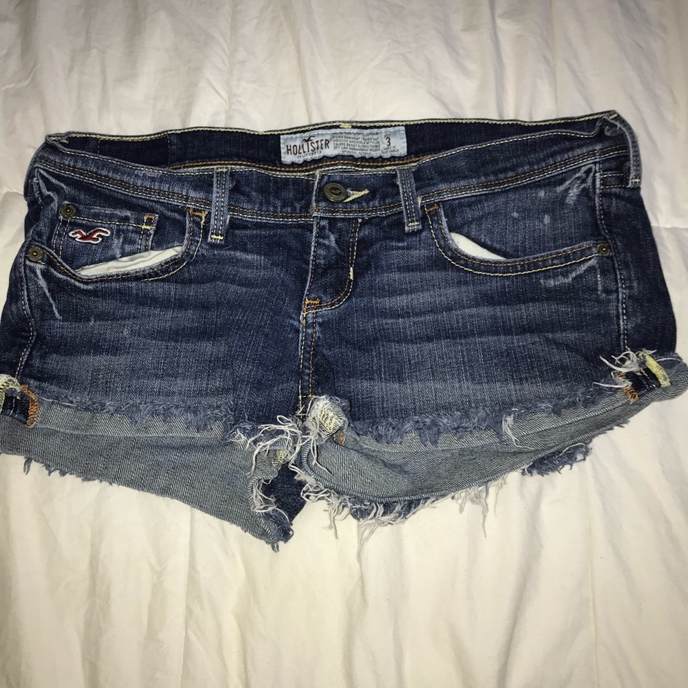 hollister jean shorts